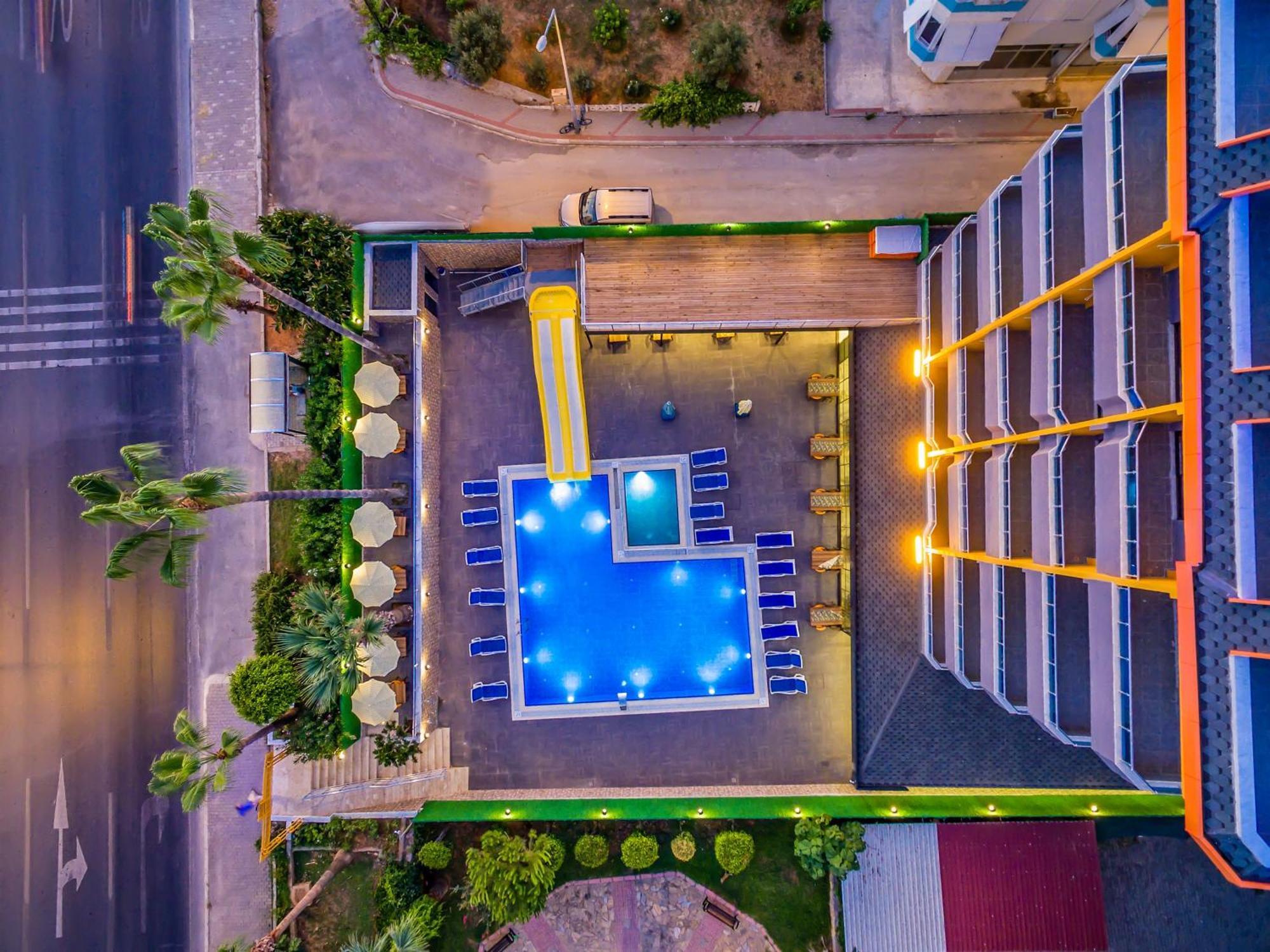 Arsi Paradise Beach Hotel Alanya Exterior foto