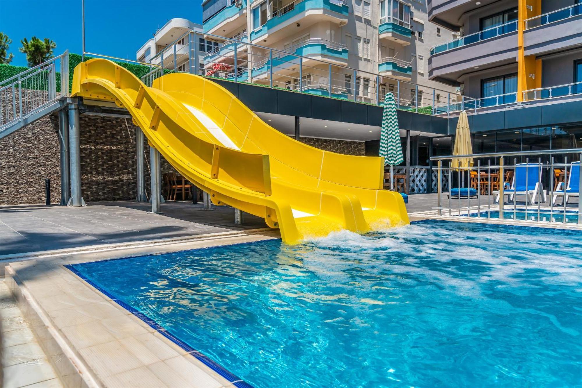 Arsi Paradise Beach Hotel Alanya Exterior foto