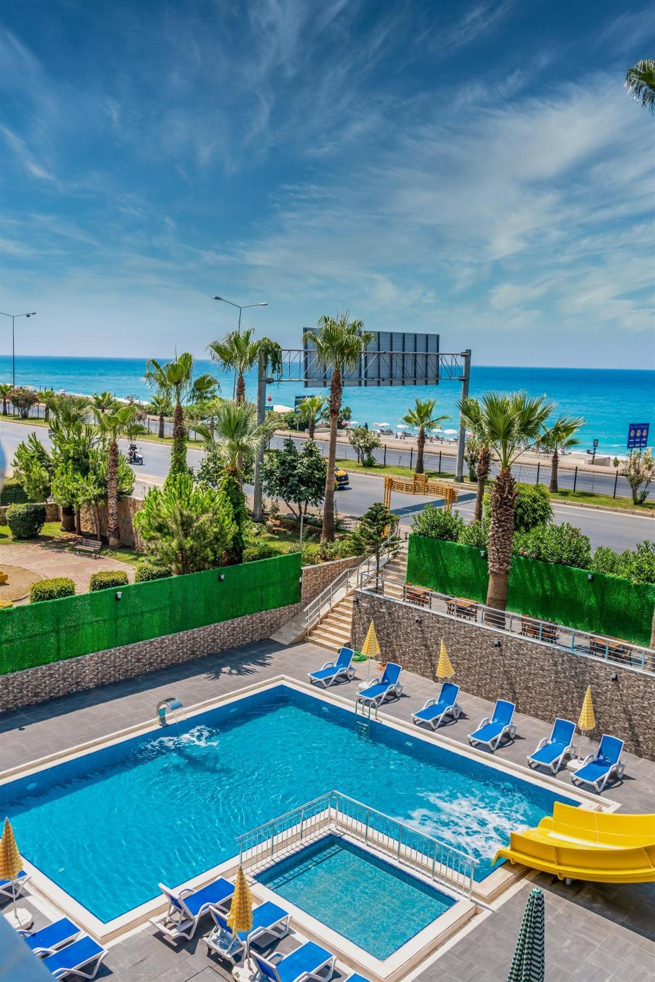 Arsi Paradise Beach Hotel Alanya Exterior foto